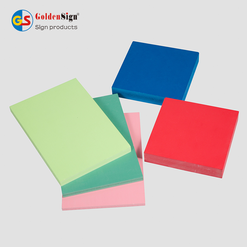 Large Colored PVC Foam Board lead free PVC foam board 1220*2440 rigid PVC board