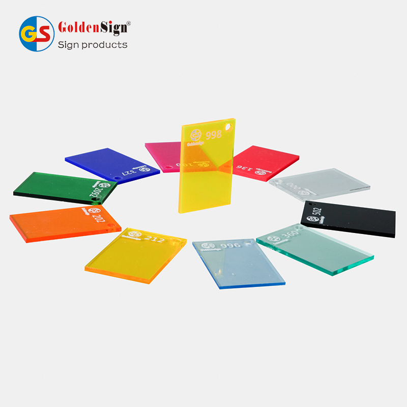 Colored plexiglass/acrylic sheet/plastic sheet manufacturer