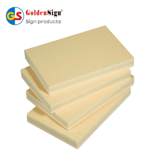 WPC Celuka Espuma Tablero Fabricante & Proveedor | Goldensign China Mba'e Apoha