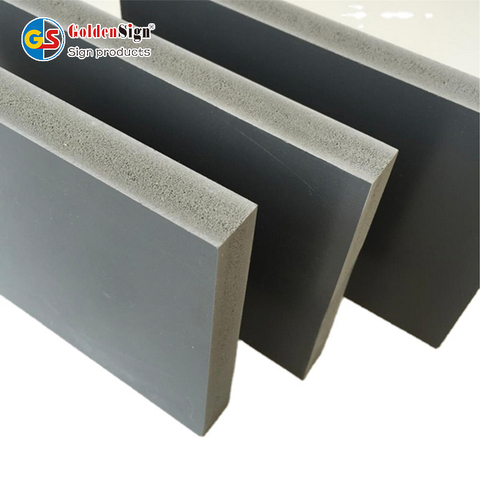 Goldensign Manufacturer Color 4x8 PVC Foam Board Laquearia Ianuam Advertising White Pvc Foam rudentis