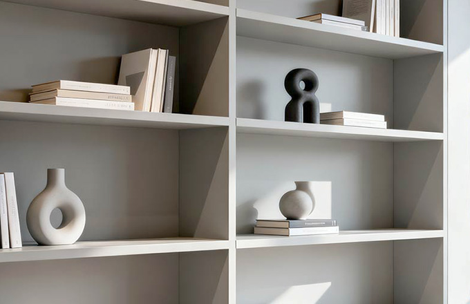 বুকশেল্ফ / প্রদর্শনের তাক