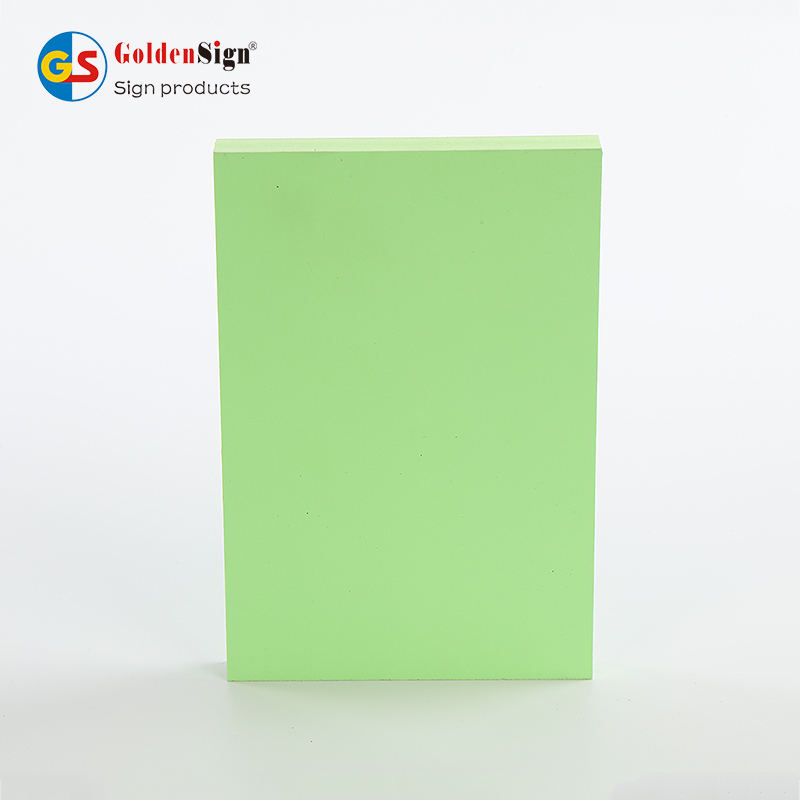 Goldensign 4*8ft farvet PVC-pladeskabstavle Vandt&aelig;t PVC-skumpladeleverand&oslash;r