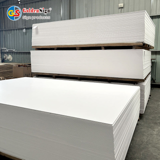 Goldensign Tillverkare H&aring;rd Blank 1,22*2,44 F&auml;rg PVC Celuka Board Pvc Foam Sheet