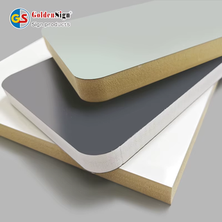 Goldensign 4*8 mede-ekstrusie PVC-skuimbord (3 lae)