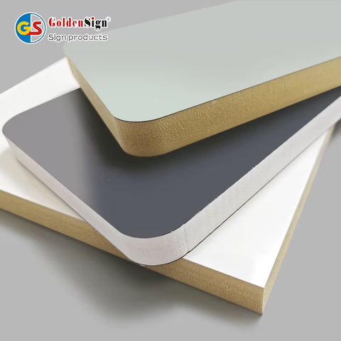 Goldensign 4 * 8 सह- बाहर निकालना पीवीसी फोम बोर्ड (3 परत) के बा।