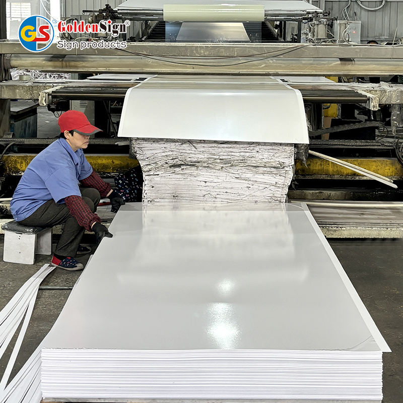 Bodi ya Povu Ngumu ya PVC 1.22x2.44 Goldensign