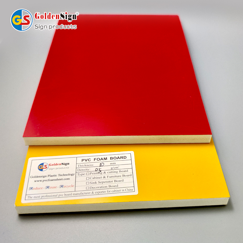 PVC Plastic Kabinet PVC Co-extruded Sheet Vervaardigers Konstruksie Boumateriaal Kombuisdeur