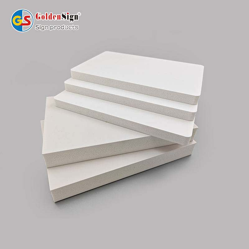 Bahan Kabinet Lembaran Busa PVC Goldensign